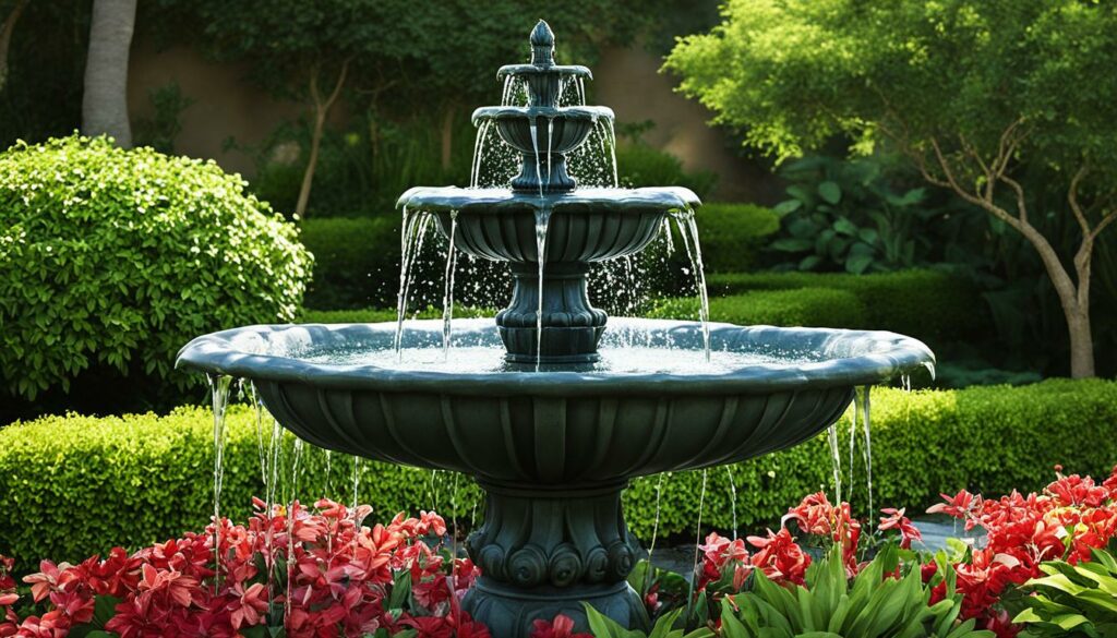 Elegant Outdoor Fountain
