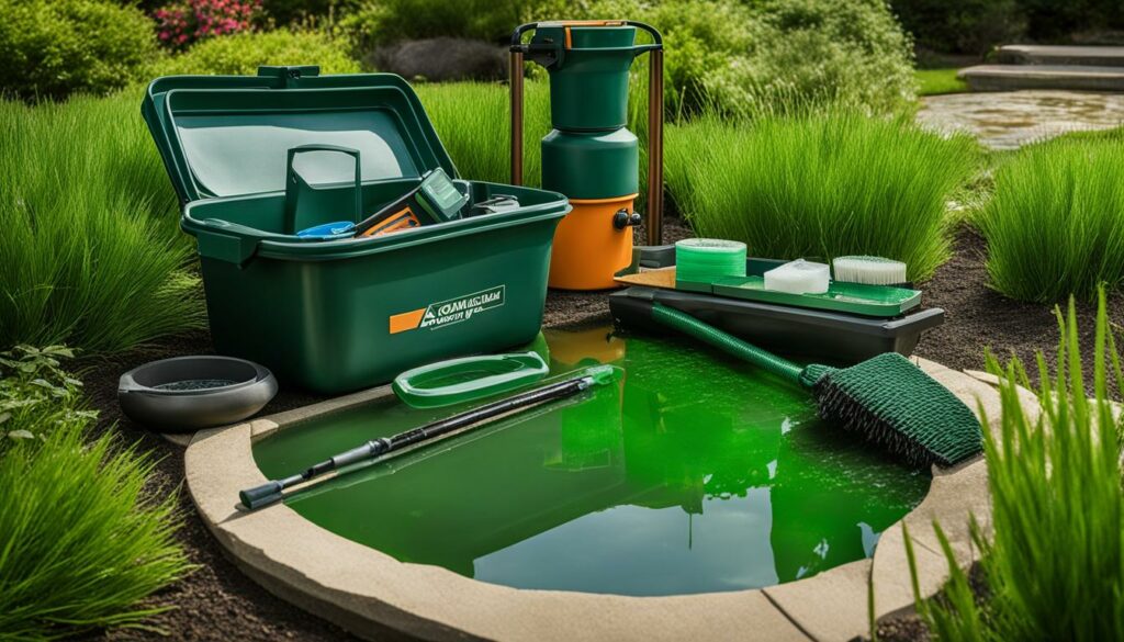 Garden Pond Maintenance Equipment