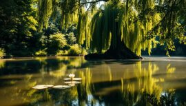 backyard reflections