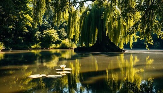 backyard reflections