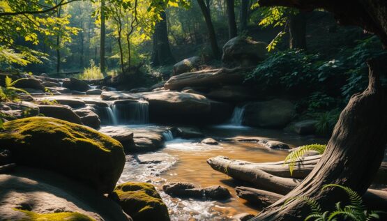 disappearing waterfall