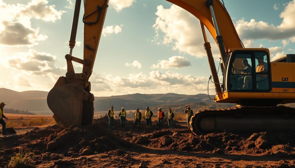 excavation excavation