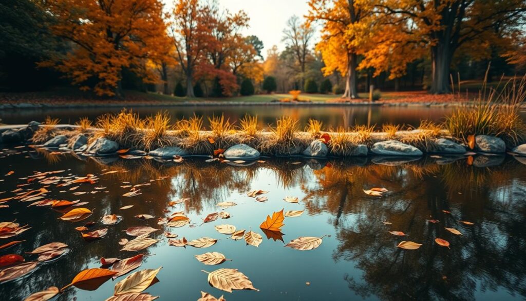 fall pond prep