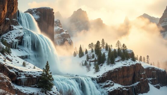 frozen waterfall care