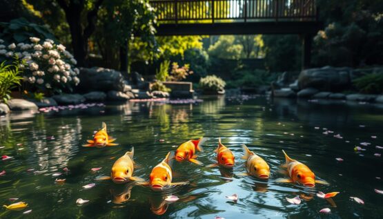 koi feeding schedule