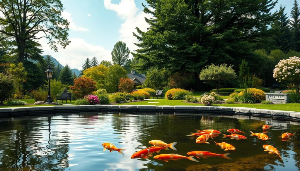 koi pond build koi pond build