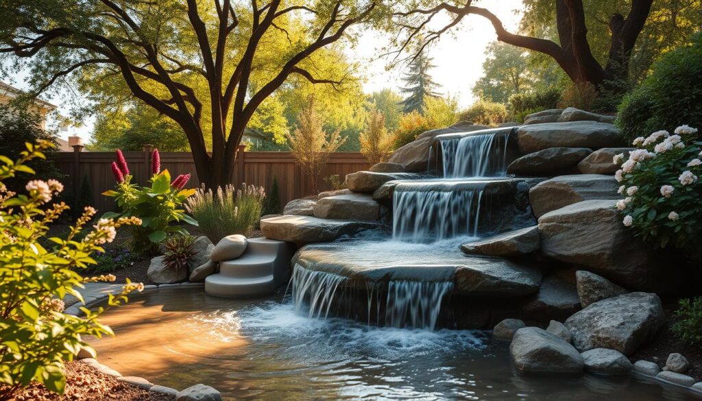 plan backyard pondless waterfall plan backyard pondless waterfall
