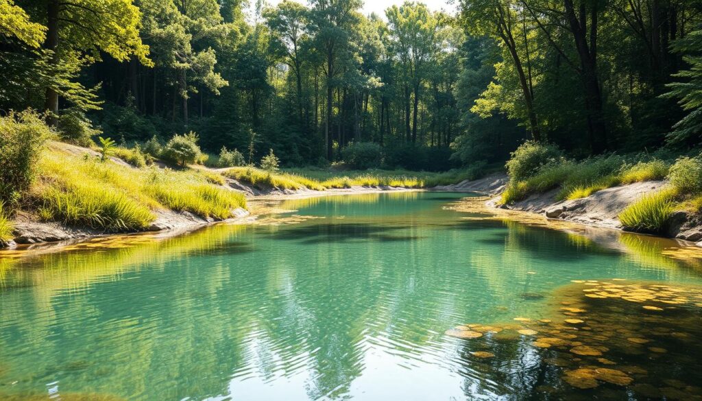 planning natural swimming pond