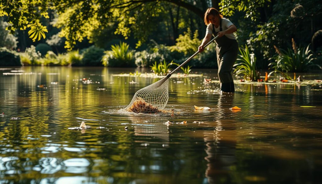 pond cleaning