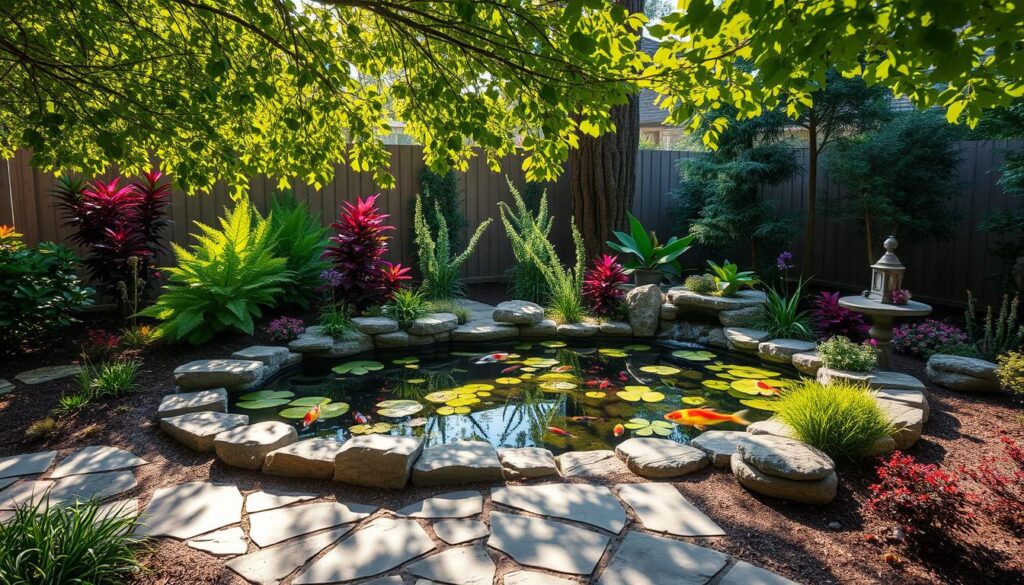 raised garden pond