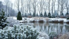 winter landscape prep