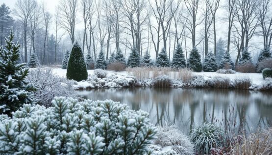 winter landscape prep